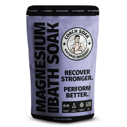 Magnesium Bath Soak for Muscle Recovery