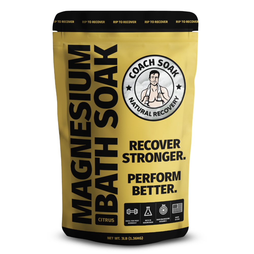 Magnesium Bath Soak for Muscle Recovery