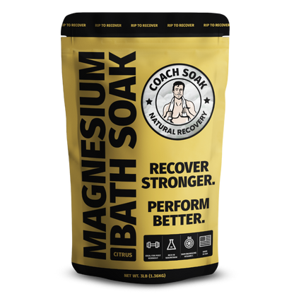 Magnesium Bath Soak for Muscle Recovery