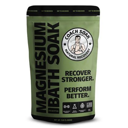 Magnesium Bath Soak for Muscle Recovery